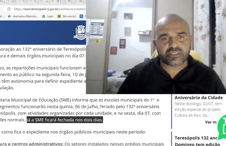 SEPE Teresópolis denuncia más condições de trabalho