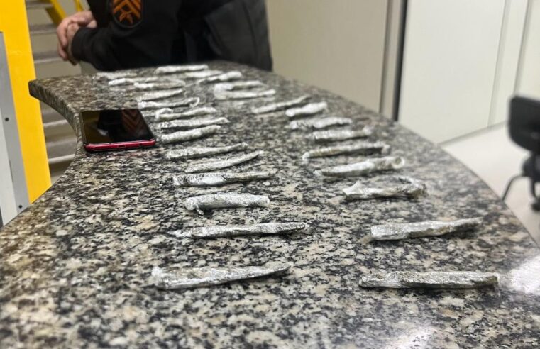 Polícia Militar apreende drogas na Fazenda Inglesa