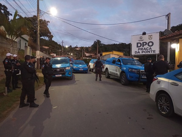 Criminosos são presos durante operação em Paty do Alferes