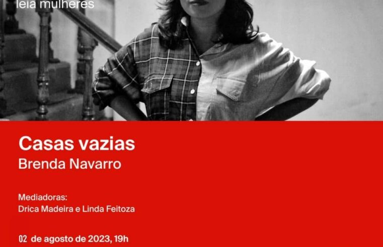 “Casas vazias”, de Brenda Navarro, é o livro de agosto do Leia Mulheres Petrópolis