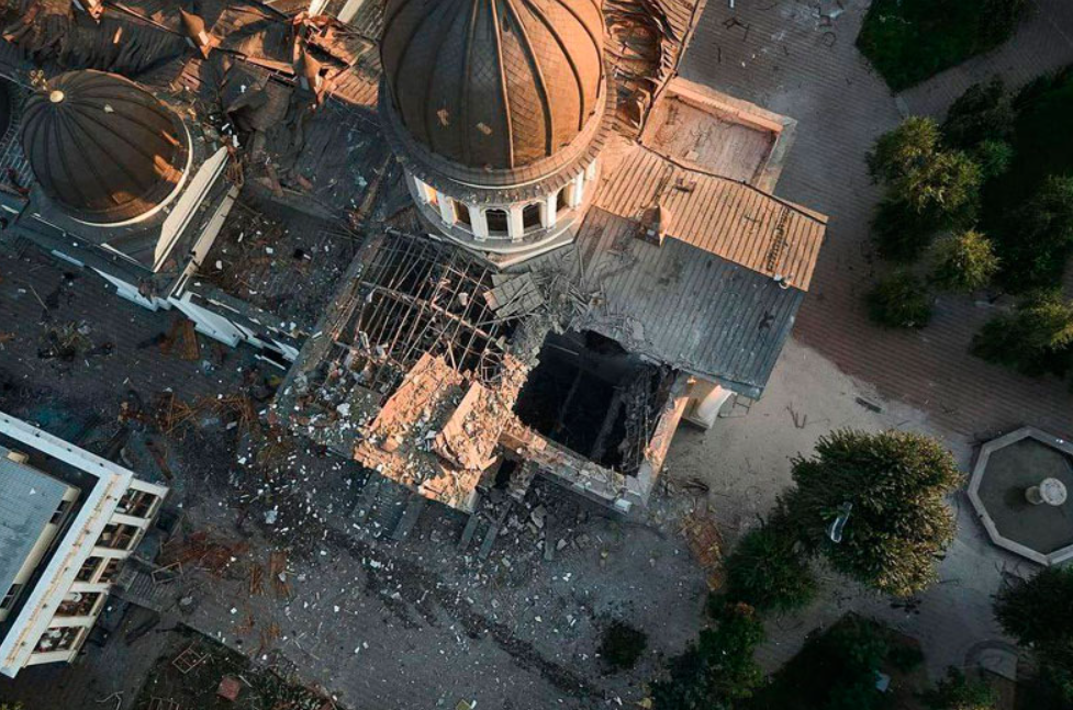 Míssil atinge catedral do século 19 na Ucrânia que é patrimônio mundial da ONU