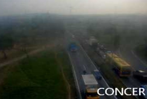 Engavetamento causa retenção de 1Km na BR-040 sentido Juiz de Fora