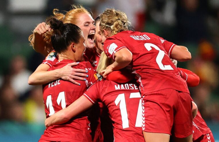 Dinamarca arranca vitória sobre a China com gol aos 44 do 2º tempo