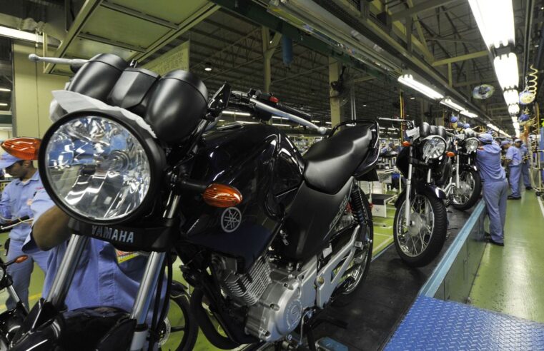 Produção de motocicletas aumenta 13,9% no primeiro semestre de 2023