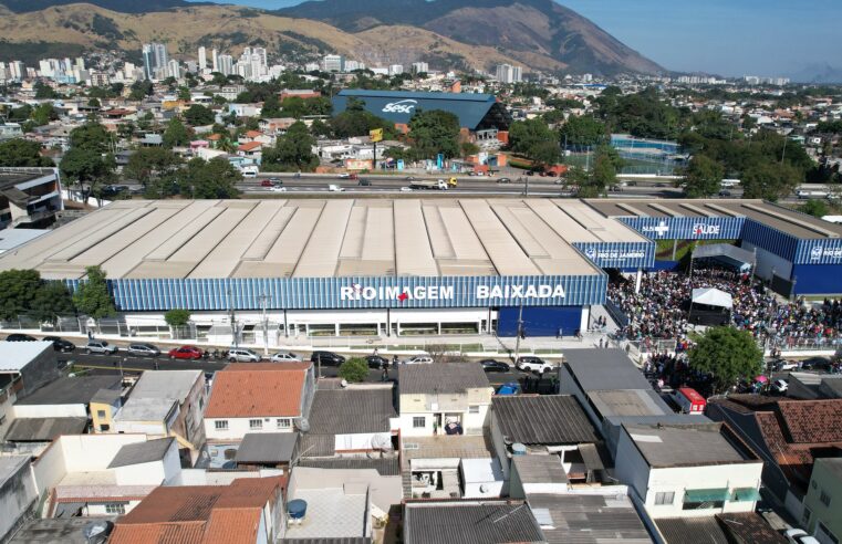 Governador Cláudio Castro inaugura Rio Imagem Baixada e anuncia Instituto do Câncer em Nova Iguaçu