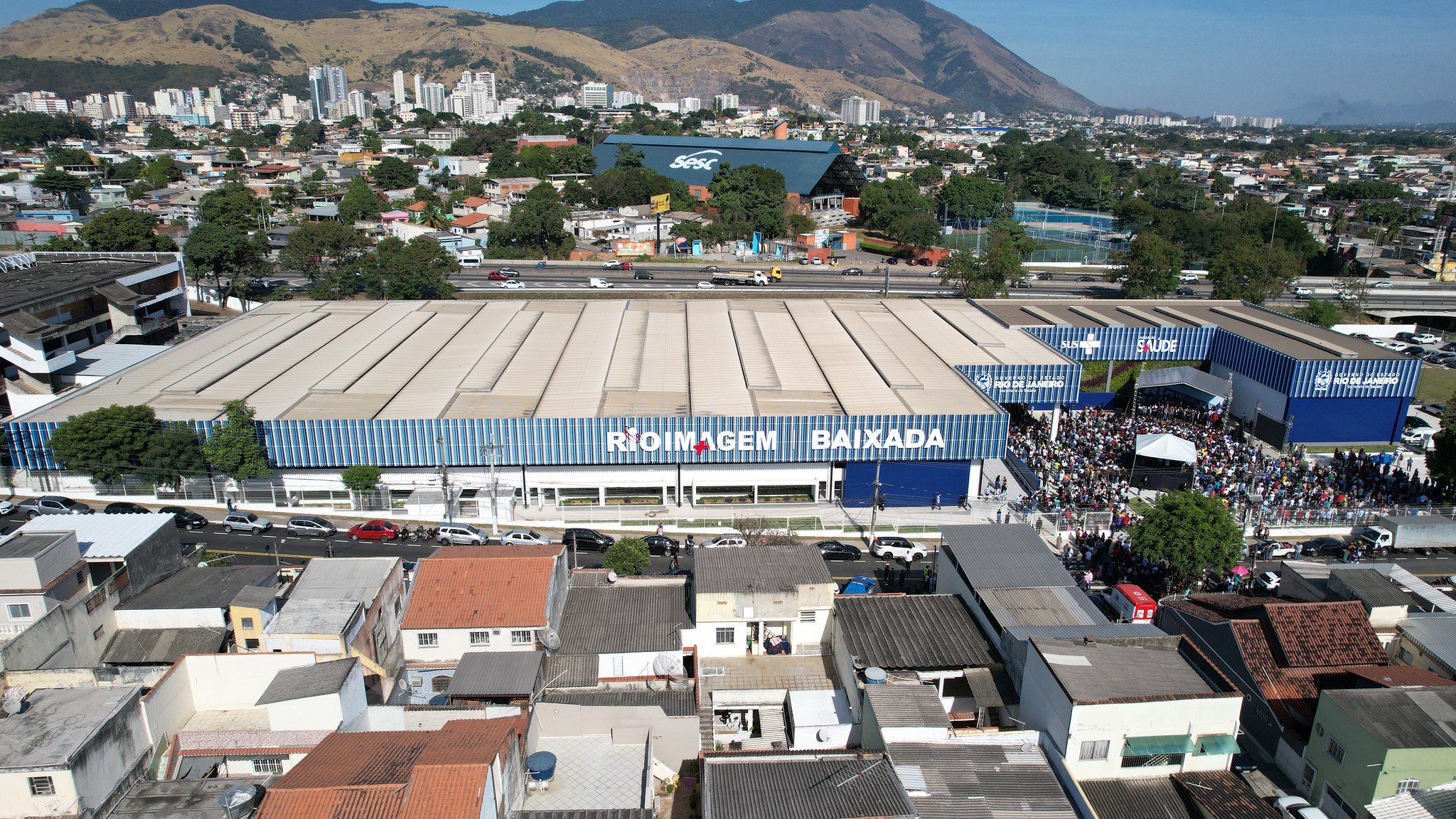 Governador Cláudio Castro inaugura Rio Imagem Baixada e anuncia Instituto do Câncer em Nova Iguaçu