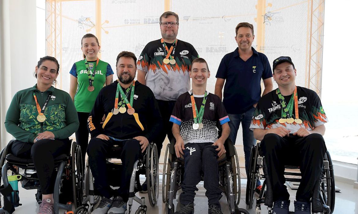Seleção domina Copa Brasil de tiro Paralímpico