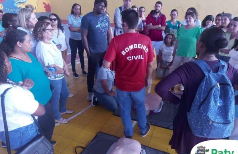 Curso de Capacitação em Noções Básicas de Primeiros Socorros é promovido em Paty do Alferes