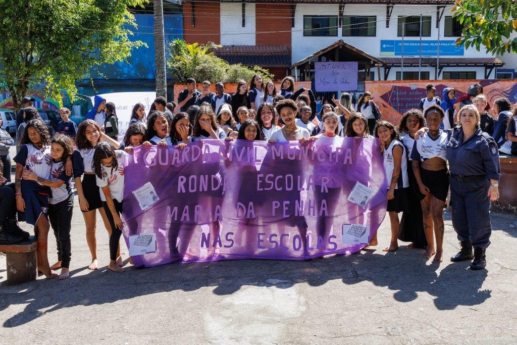 Agosto Lilás: Projeto Maria da Penha nas Escolas é promovido em escolas de Teresópolis