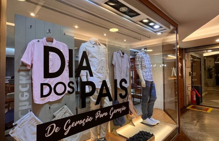 Dia dos Pais: pesquisa CDL Petrópolis apura movimento de R$ 34 milhões com a data