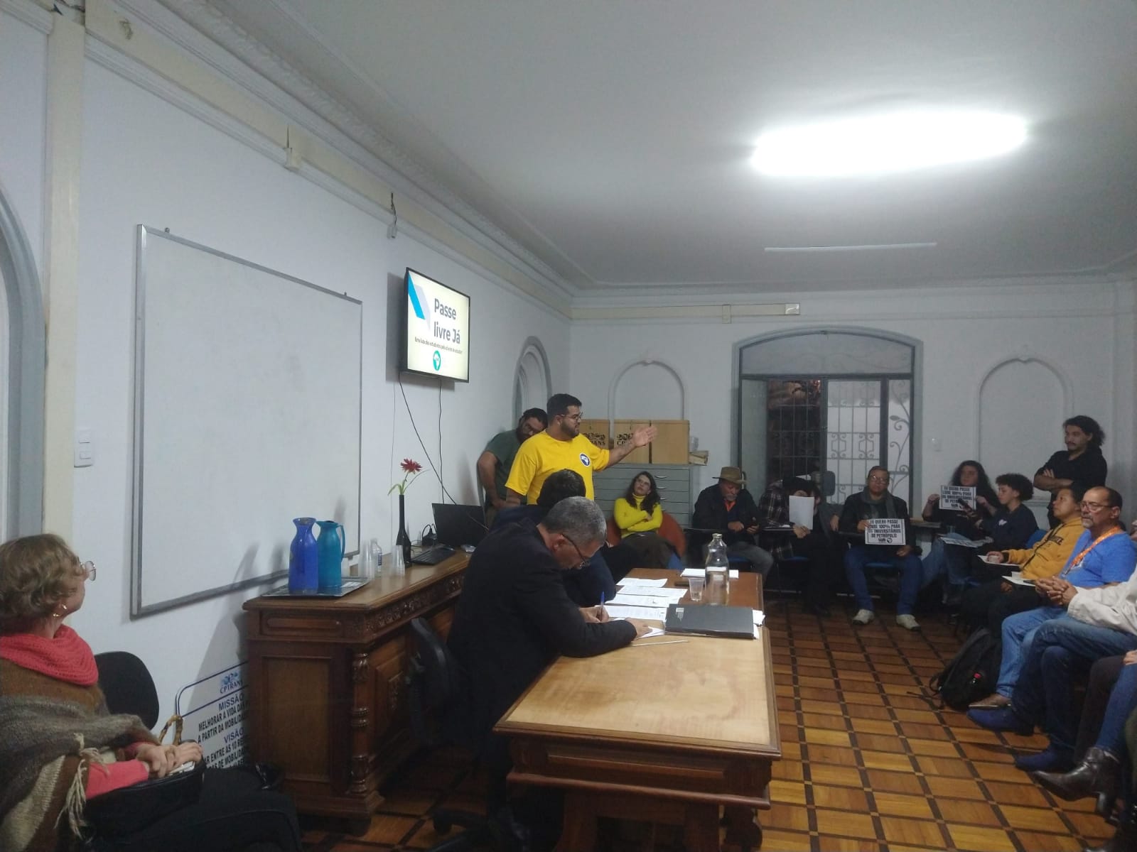 Conselheiros do Comutran apresentam Nota de Repúdio contra decreto do vereador Octávio Sampaio