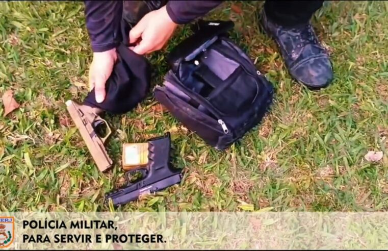 Homens são presos por porte ilegal de arma, em Teresópolis