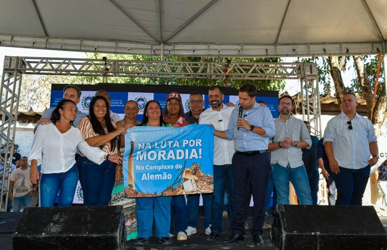 Alemão ganhará mais 440 moradias e terá conjunto reformado pelo Governo do Estado