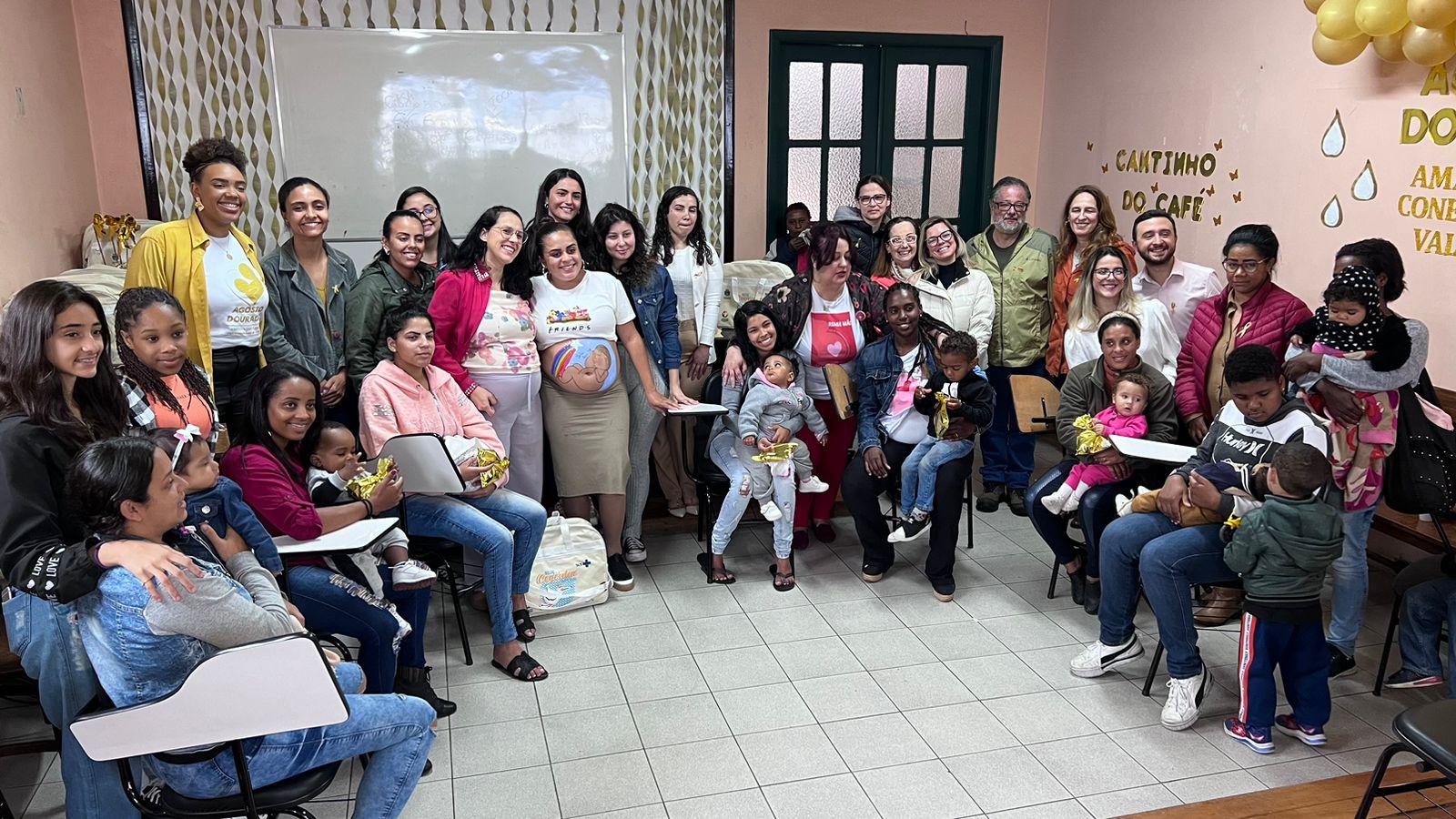 Palestras e mamaço encerram a Campanha Agosto Dourado de incentivo à amamentação