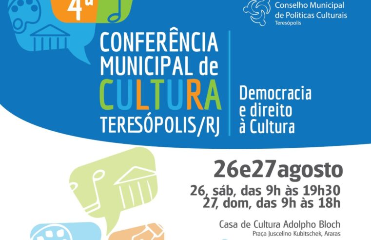 Teresópolis realizará a 4ª Conferência Municipal de Cultura