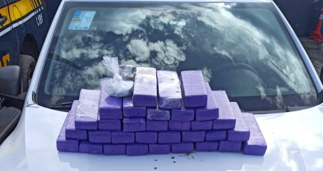 Homem é preso com 20 quilos de maconha na BR-101