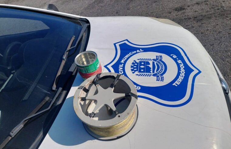 Prefeitura e Polícia Militar realizam operações para coibir uso de linha chilena, em Teresópolis