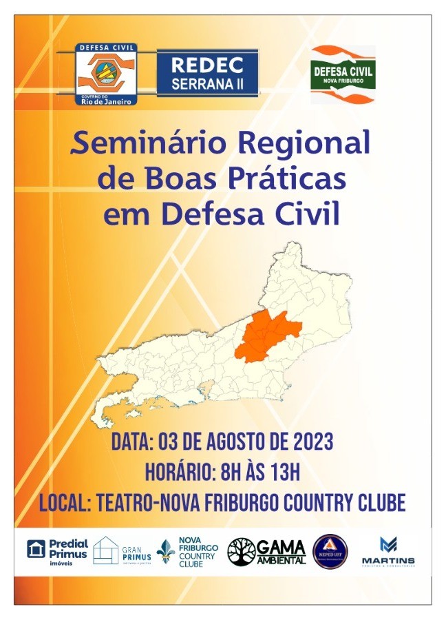 Defesa Civil de Nova Friburgo promove seminário regional