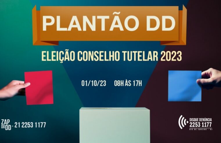 Disque Denúncia terá plantão especial neste dia 1º de Outubro em apoio às Eleições do Conselho Tutelar