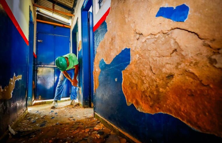 Prefeitura inicia obra de reforma geral da Escola Municipal Nossa Senhora Aparecida, no interior