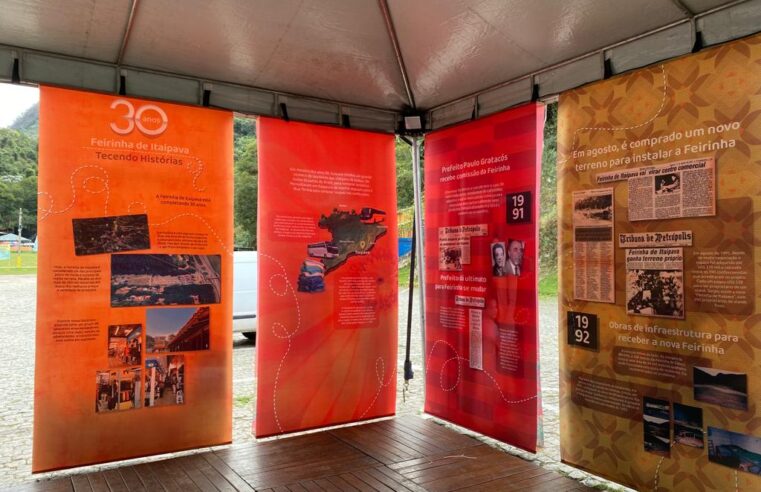 Feirinha de Itaipava celebra 30 anos com exposição “Tecendo histórias”