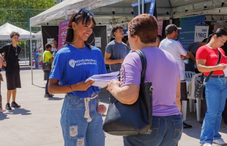 Feirão Emprega Terê e Carreta do Trabalhador seguem com serviços gratuitos até sábado, na Praça Olímpica, de 10h às 16h