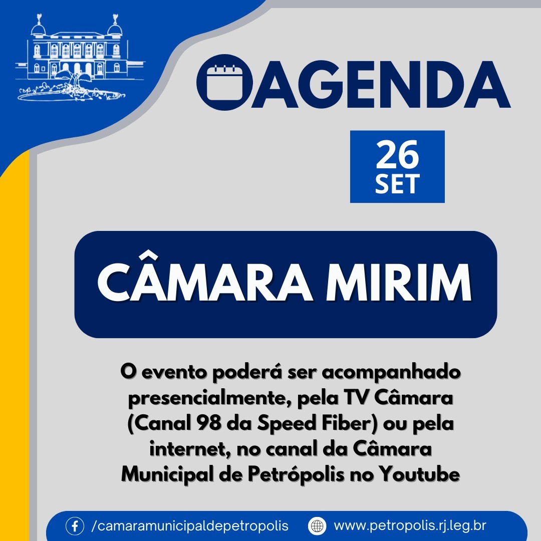 Dezessete estudantes participam, nesta terça, do projeto Câmara Mirim