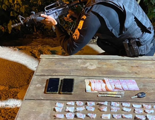 Polícia Militar detém suspeito de tráfico em Pedro do Rio