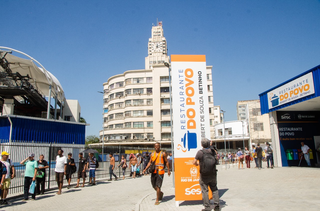 Restaurante do Povo da Central do Brasil completa 1 mês de funcionamento com mais de 36 mil refeições servidas