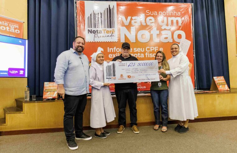 Prefeitura de Teresópolis entrega R$ 190 mil aos 20 sorteados do programa Nota Terê Premiada