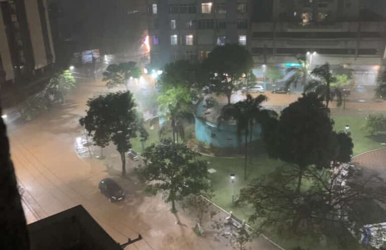 Temporal deixa desabrigados e causa alagamentos em Três Rios