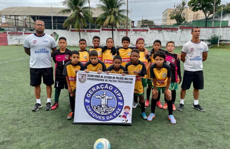 SEPM PROMOVE PRIMEIRO TORNEIO DE FUTEBOL ENTRE ALUNOS DE PROJETO SOCIAL DAS UPP’S