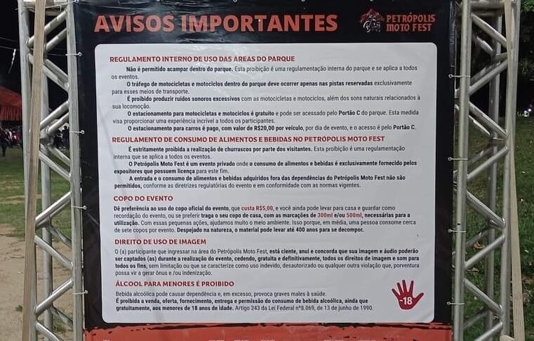 Associação dos Expositores do Brasil repudia evento em Itaipava