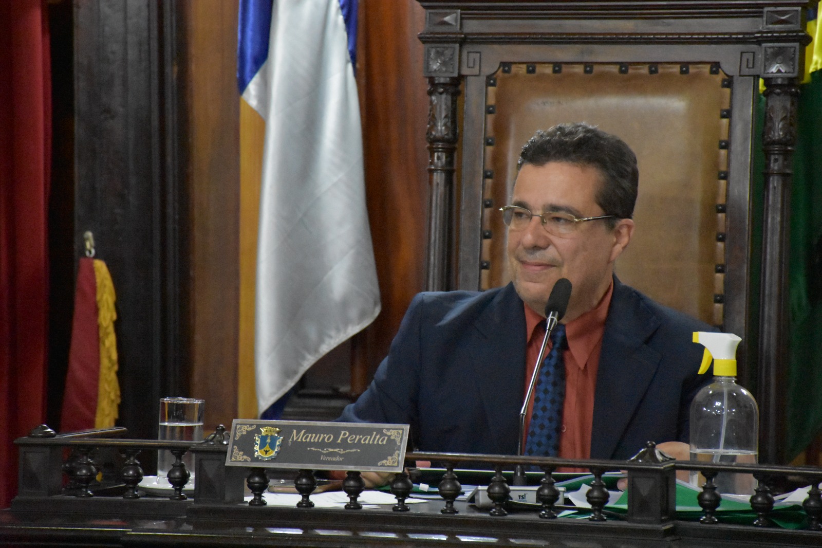 Mauro Peralta é o novo primeiro secretário da Câmara Municipal
