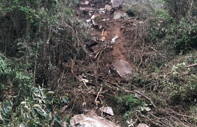 Moradores de Araras temem novos deslizamentos após defesa civil não realizar perícia no local
