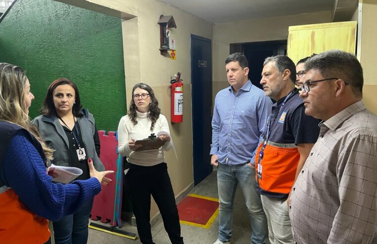 Comissão da Câmara de Petrópolis vistoria pontos de apoio do município