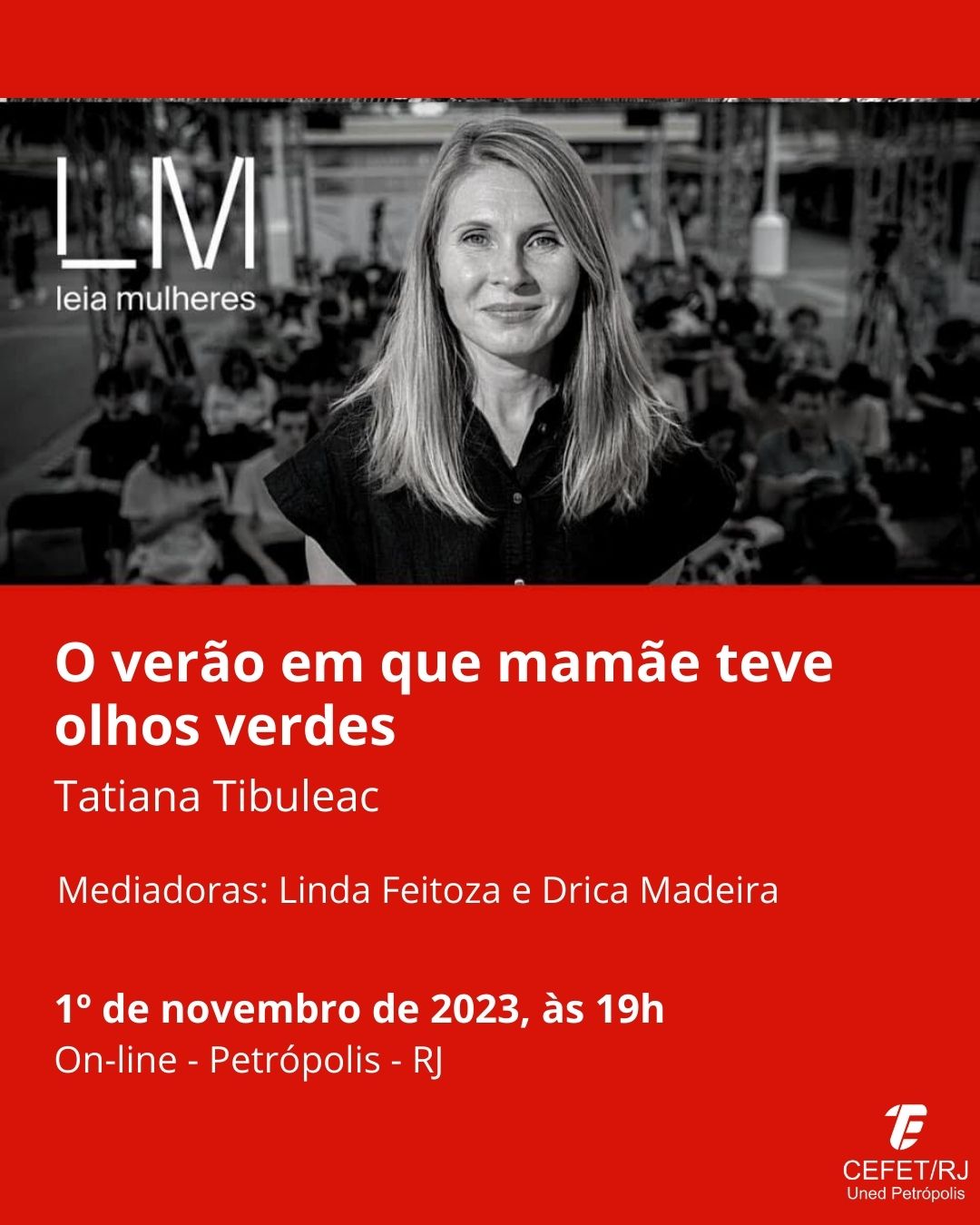 Premiado romance da escritora moldava Tatiana Tibuleac é o livro do mês do Leia Mulheres Petrópolis