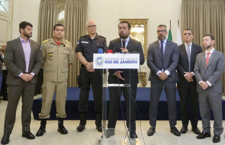 Cláudio Castro coloca forças policiais nas ruas e garante que o Estado não vai recuar no combate à criminalidade