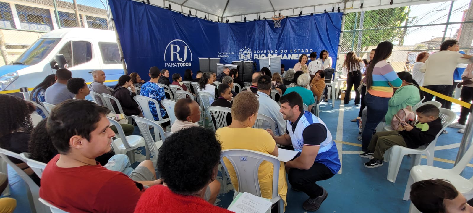 Secretaria de Governo leva serviços do Estado a moradores do Bingen