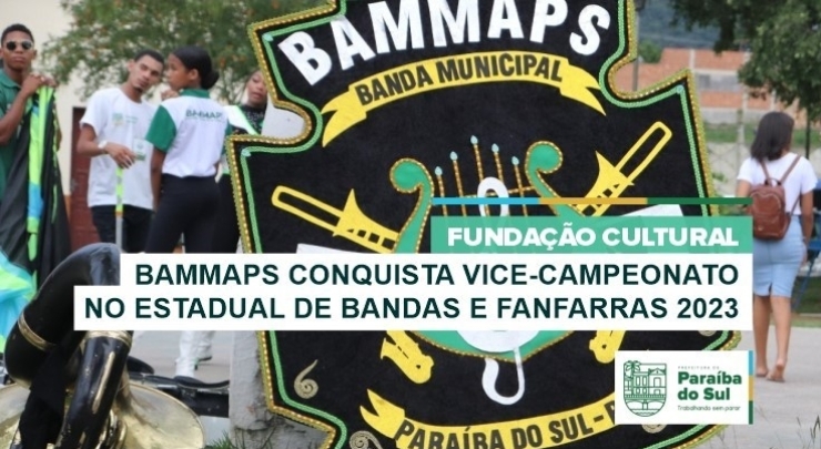 BAMMA de Paraíba do Sul conquista vice-campeonato no Estadual de Bandas e Fanfarras 2023