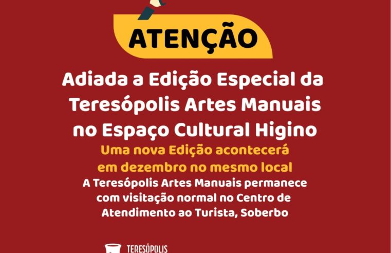 Edição especial da Feira Teresópolis Artes Manuais é ediada