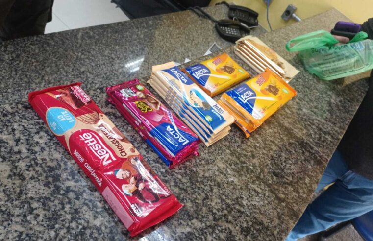 Segurança Presente prende homem que furtou barras de chocolate em supermercado no Centro de Petrópolis