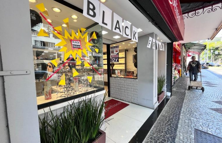 Pesquisa da CDL Petrópolis aponta que a Black Friday 2023 terá aumento de 9% em relação ao ano passado
