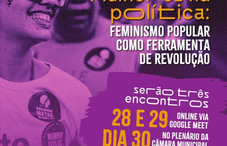 Inscrições para curso sobre participação das mulheres na política estão abertas