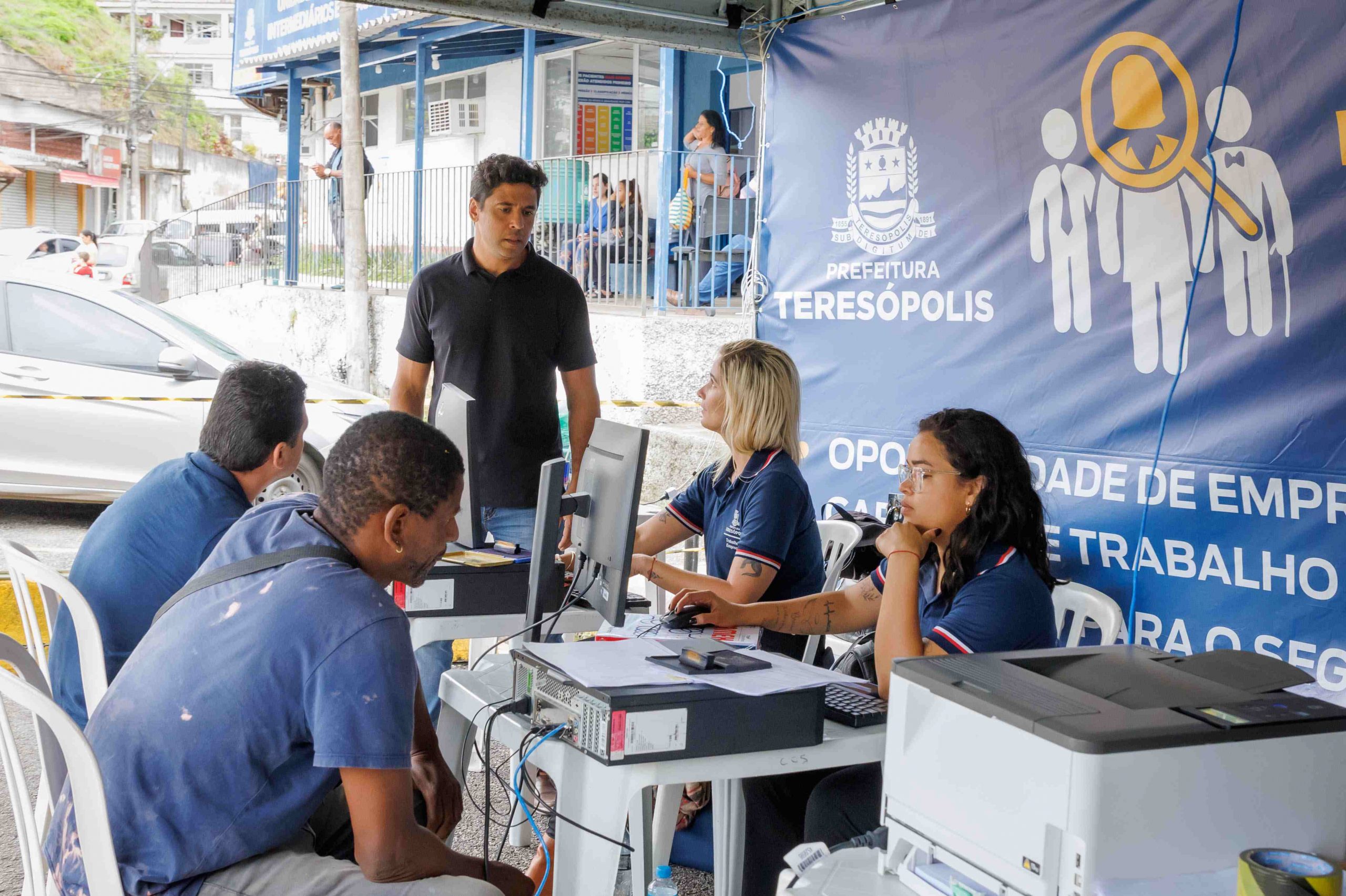 3º Feirão Emprega Terê no São Pedro registra 382 atendimentos em um dia