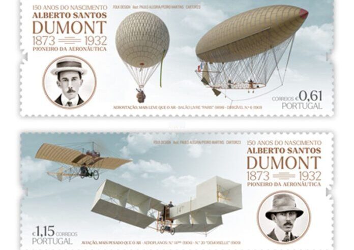 Casa de Santos Dumont recebe selo postal de Portugal