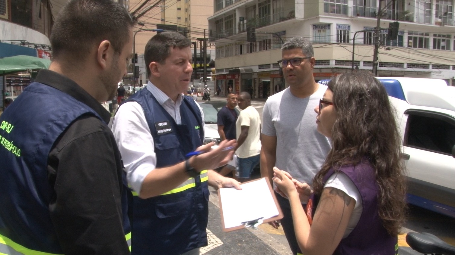 Comissões Municipais de Petrópolis realizam fiscalização no Transporte Público