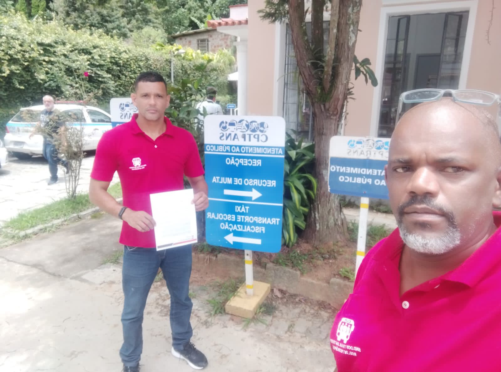 Sind. dos Rodoviários de Petrópolis entrega ofício pedindo aumento em fiscalizações nas empresas de ônibus