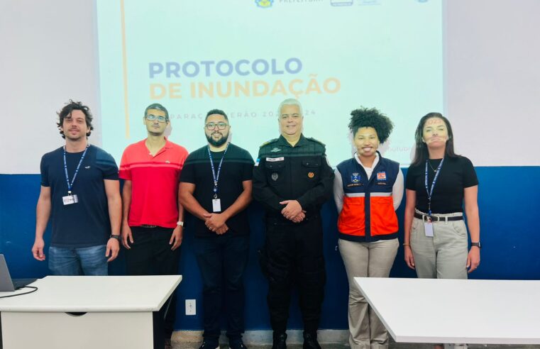 Defesa Civil de Petrópolis faz treinamento com agentes do 26º Batalhão da Polícia Militar do Estado do Rio de Janeiro