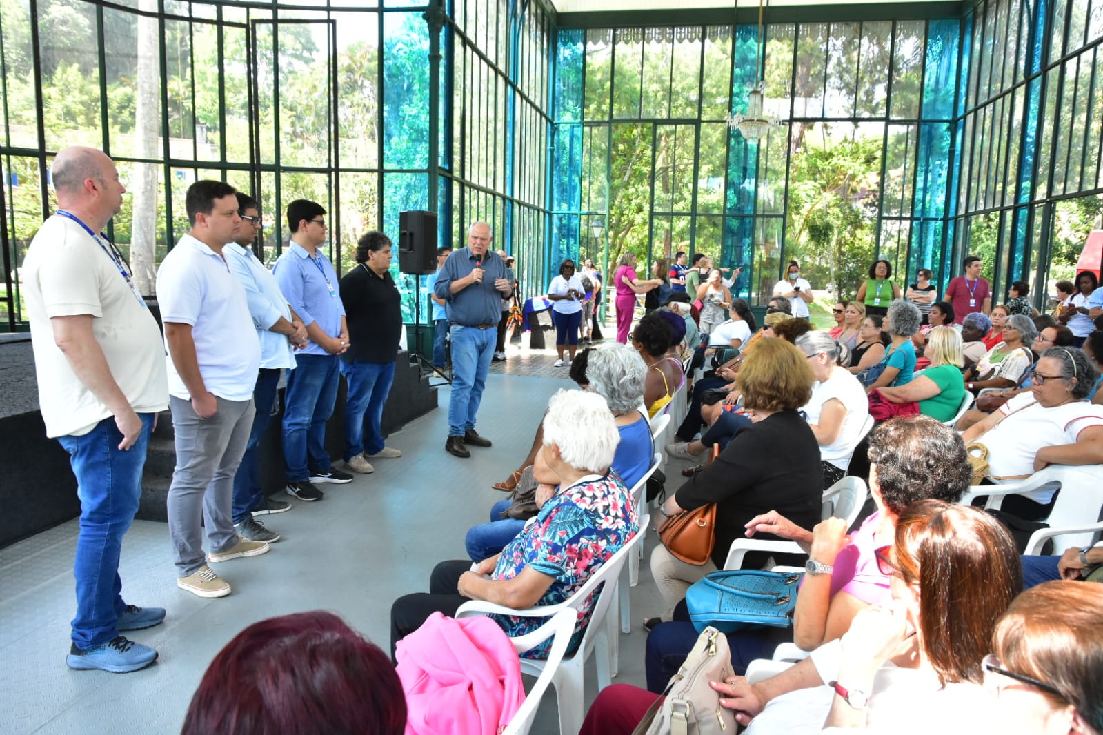 Prefeitura realiza Dia Conviver para aposentados e pensionistas do Inpas